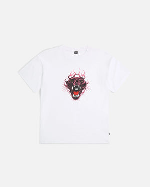 Patta Fire Panther T-Shirt (White) Patta