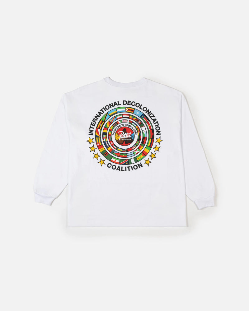 Patta x Joe Freshgoods Coalition Long Sleeve T-Shirt (White) Patta