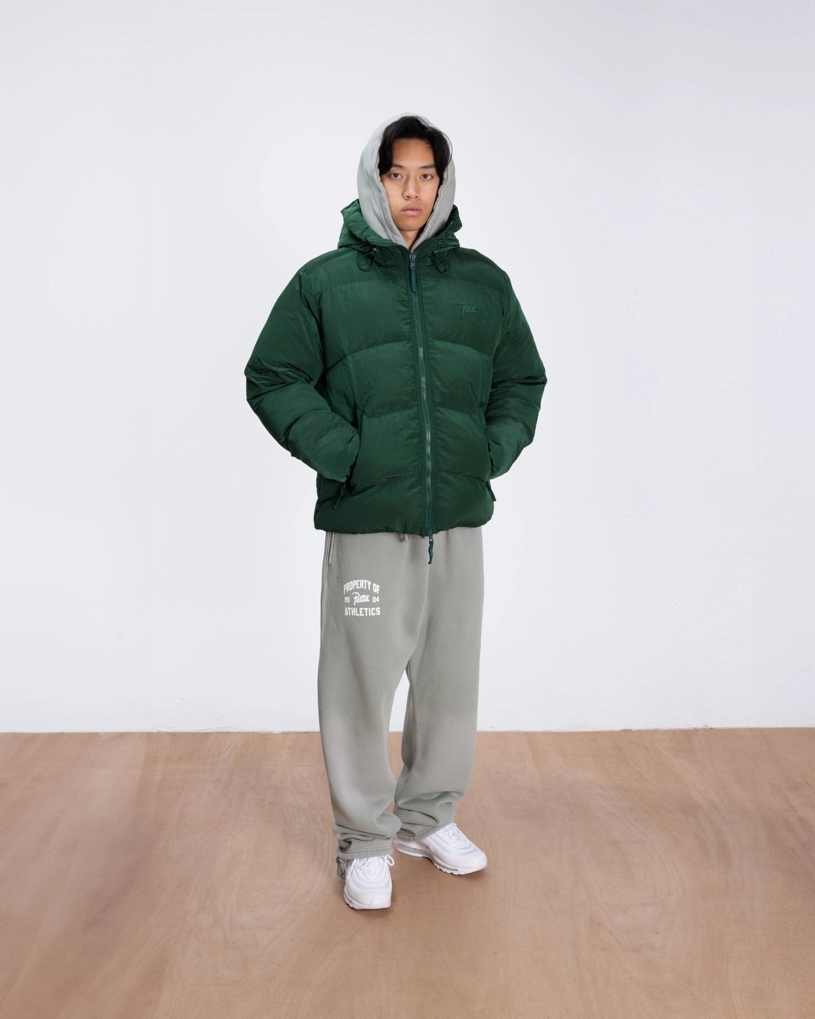 Patta Ripstop Puffer Jacket (June Bug) - Patta