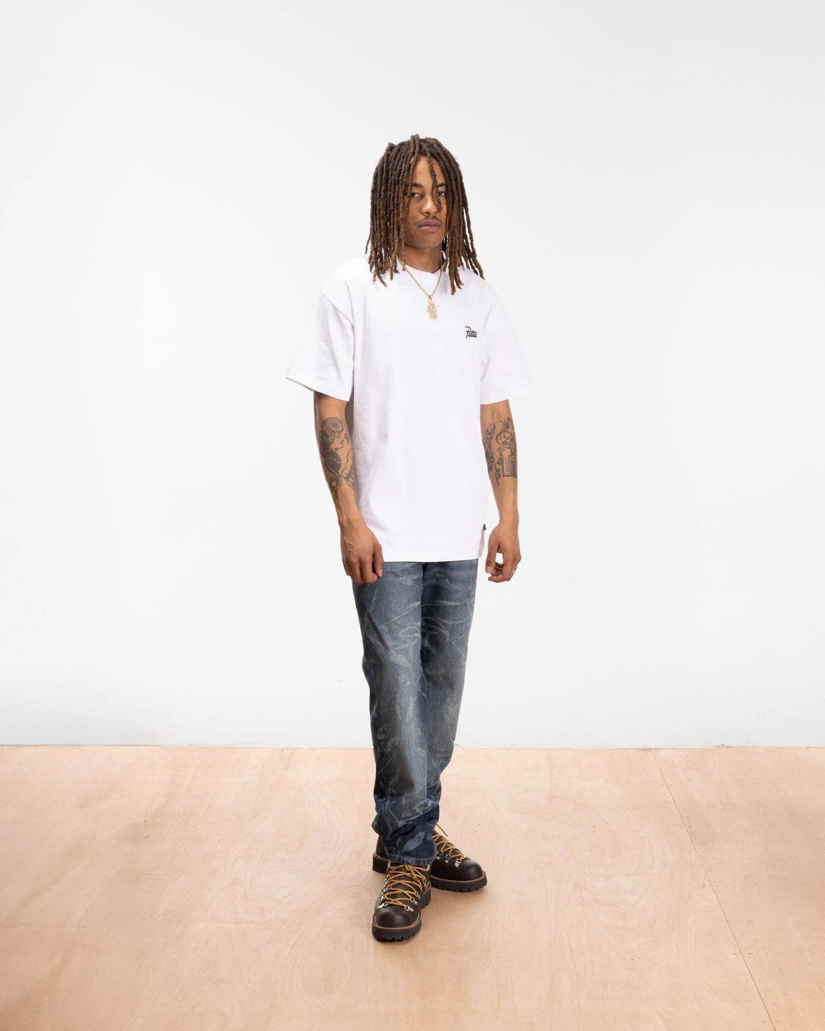 Patta Soundsystem x Seun Kuti T-Shirt (White) - Patta