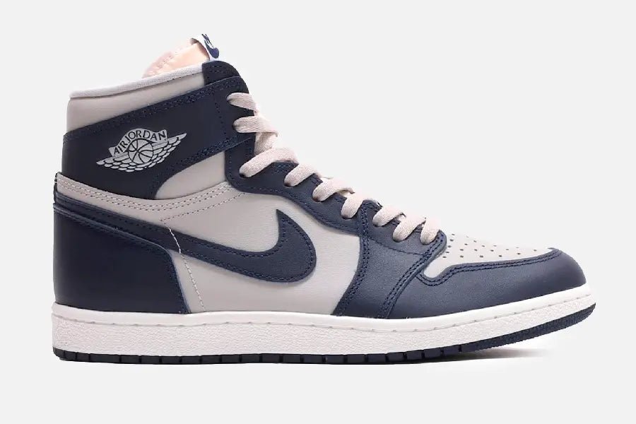 Air Jordan 1 High '85 (College Navy/Summit White-Tech Grey) - Patta