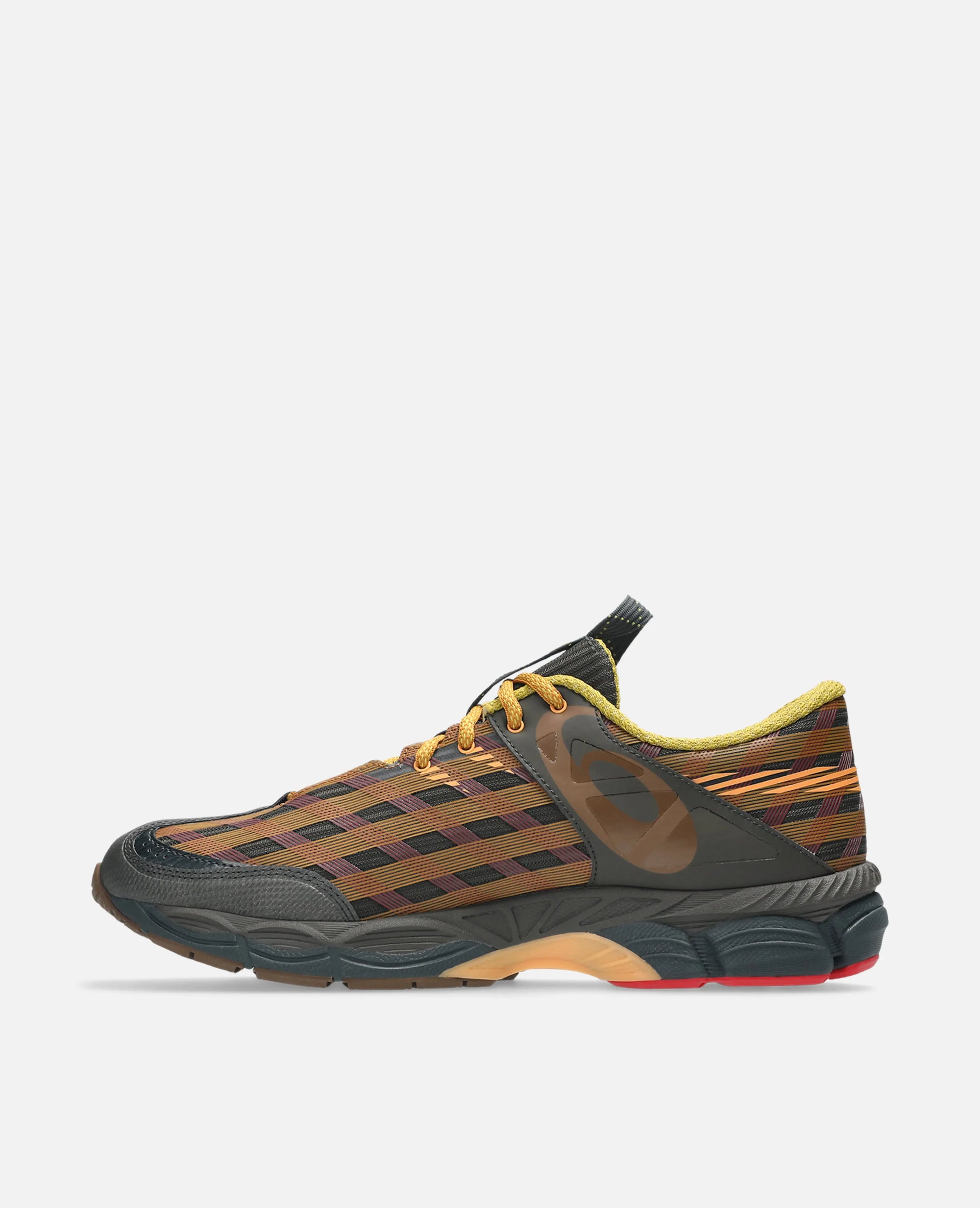 Asics US8-S GEL-SJ33 (BLACK COFFEE/ORANGE LILY) 27