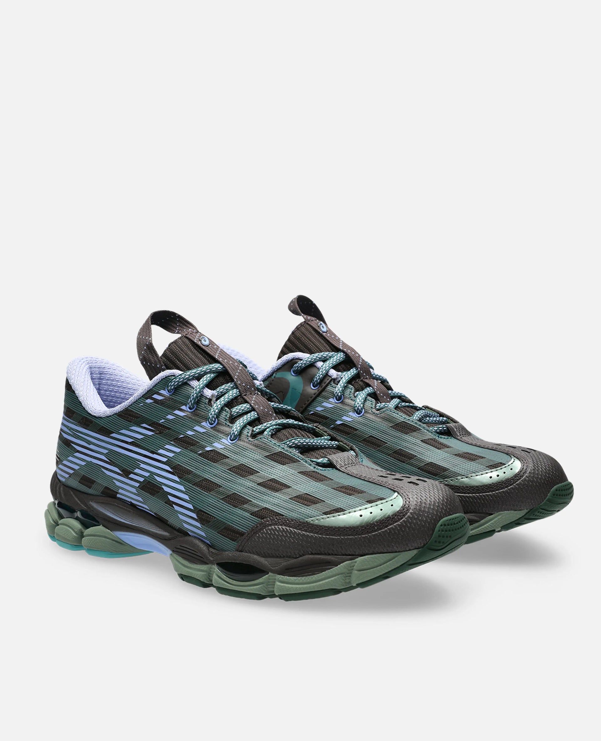 Asics US8-S GEL-SJ33 (ROASTED COFFEE/PERIWINKLE BLUE) 27