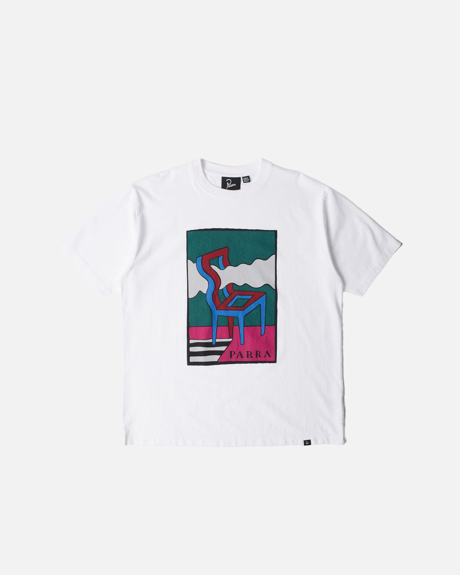 ByParra Smoke Chair T-shirt (White)