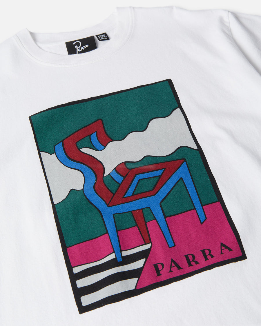ByParra Smoke Chair T-shirt (White)