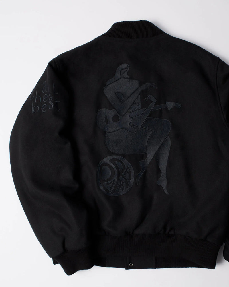 By Parra All the best varsity jacket (Black) By Parra