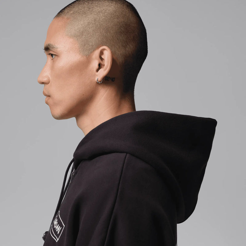Jordan x Union x Fragment ''Chalk'' Double Zip Hoodie (Black/Sail) Jordan