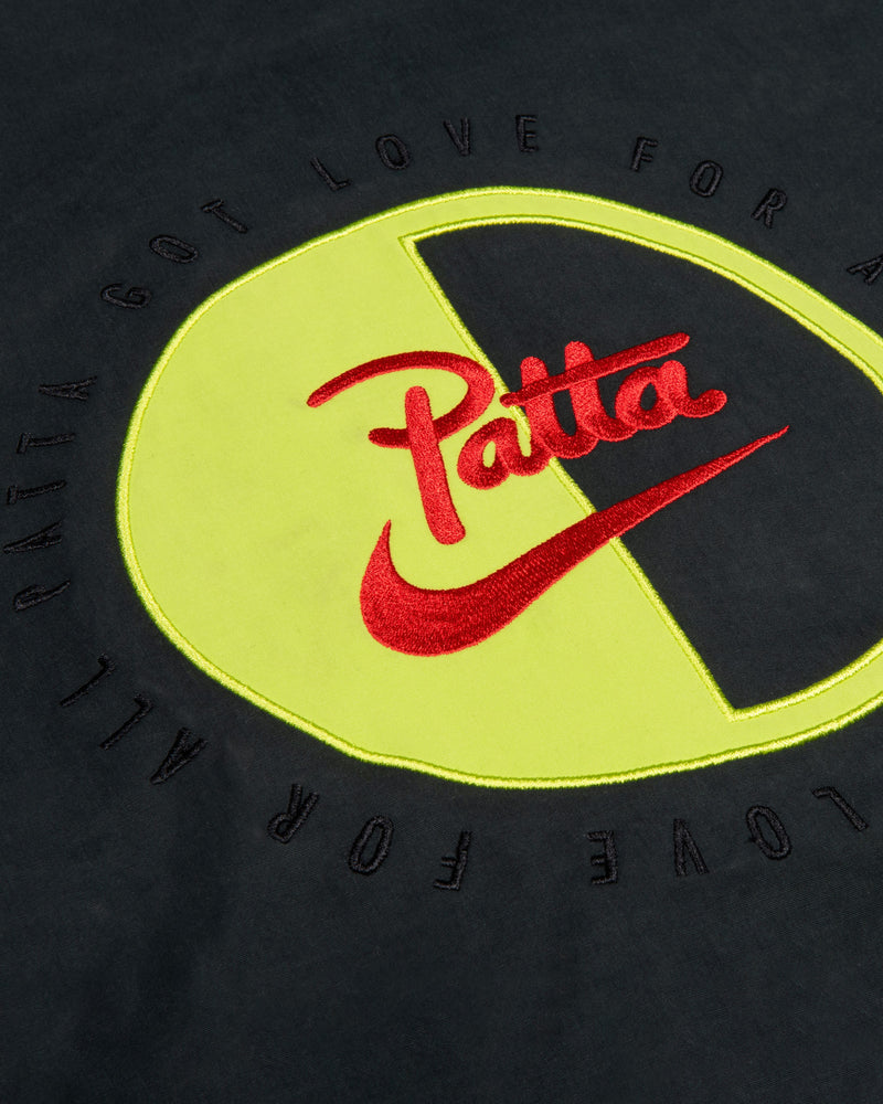 Patta x Nike NRG Track Jacket (Black/Cyber)