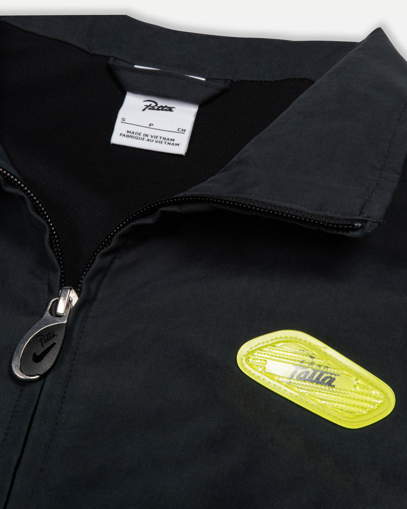 Patta x Nike NRG Track Jacket (Black/Cyber)
