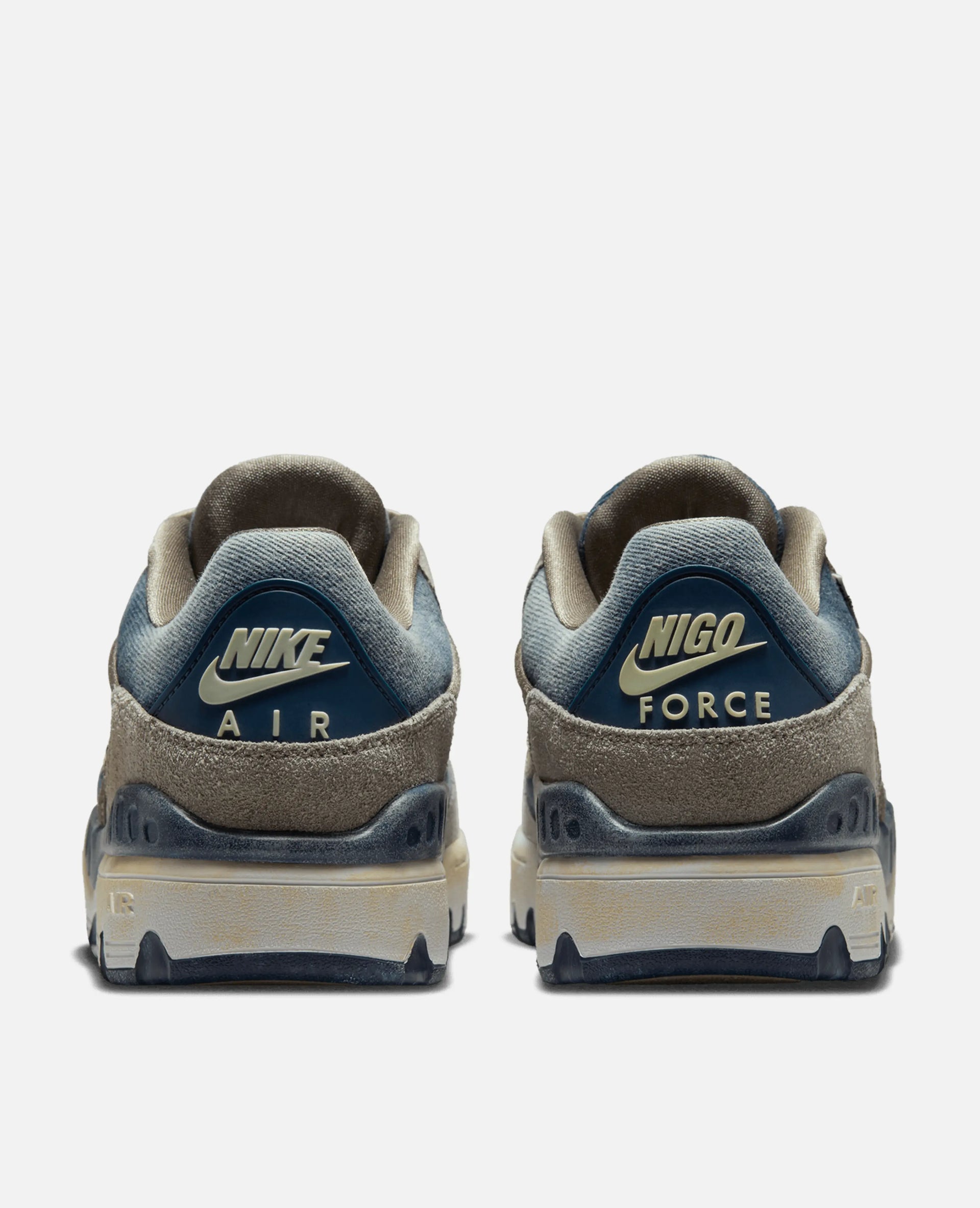 Nike Air Force 3 Low SP (Enigma Stone/Summit White-Navy-Metallic Pewter) Nike