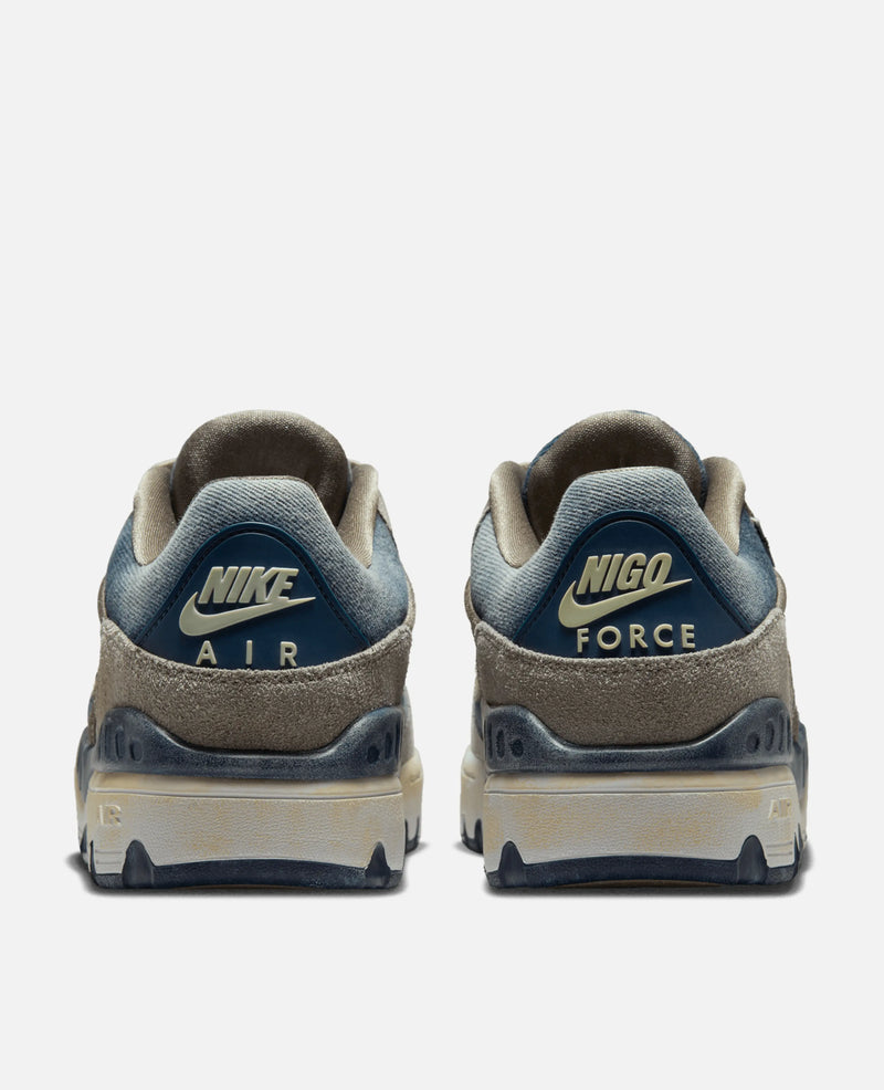 Nike Air Force 3 Low SP (Enigma Stone/Summit White-Navy-Metallic Pewter) Nike