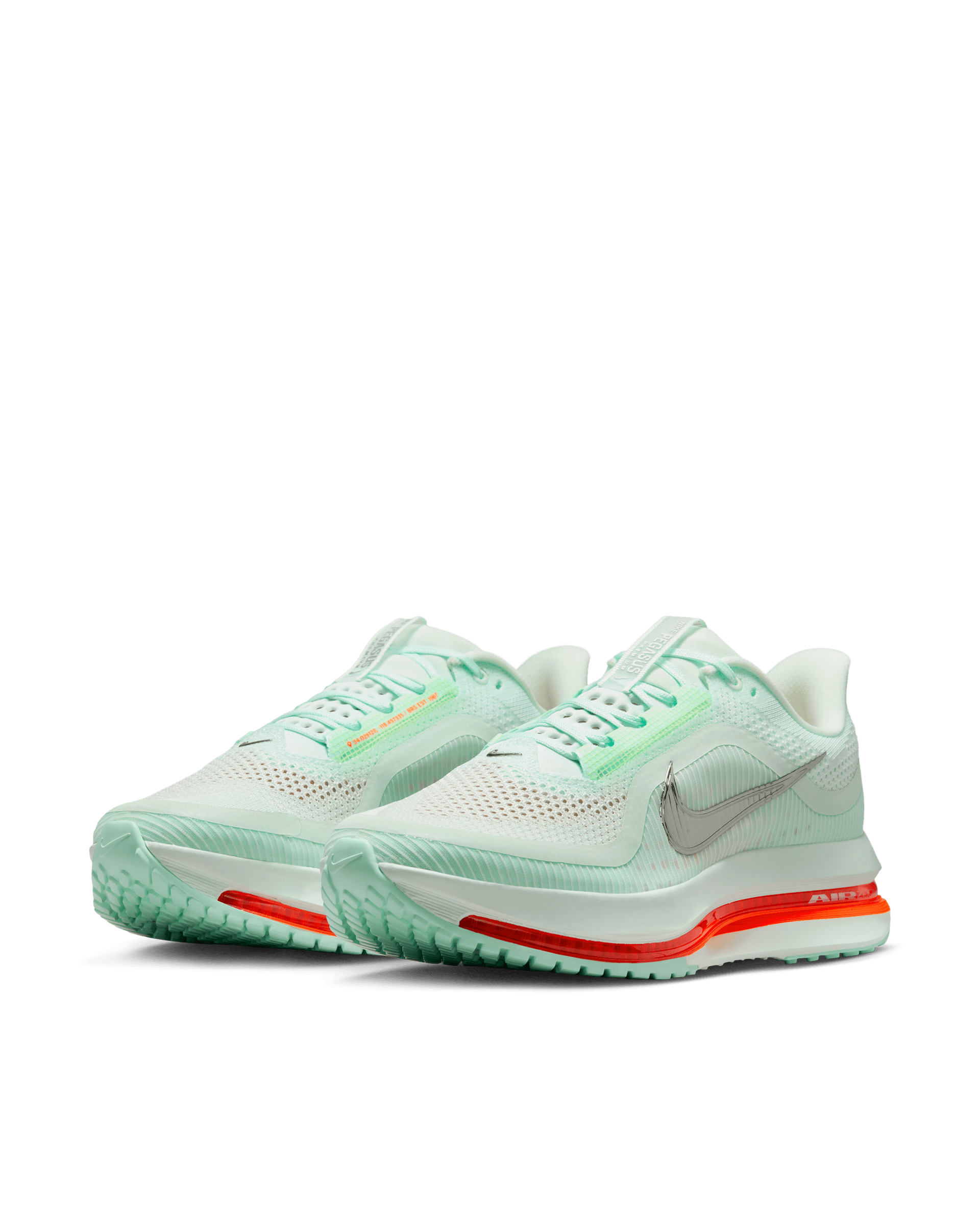 Nike Pegasus Premium (Barly Greem/Bright Crimson-Mint Foam)