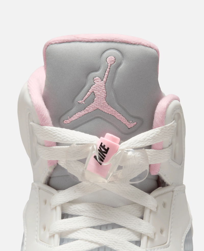 Nike Air Jordan 5 Retro "Medium Soft Pink" (White/Med Soft Pink-Black) Nike