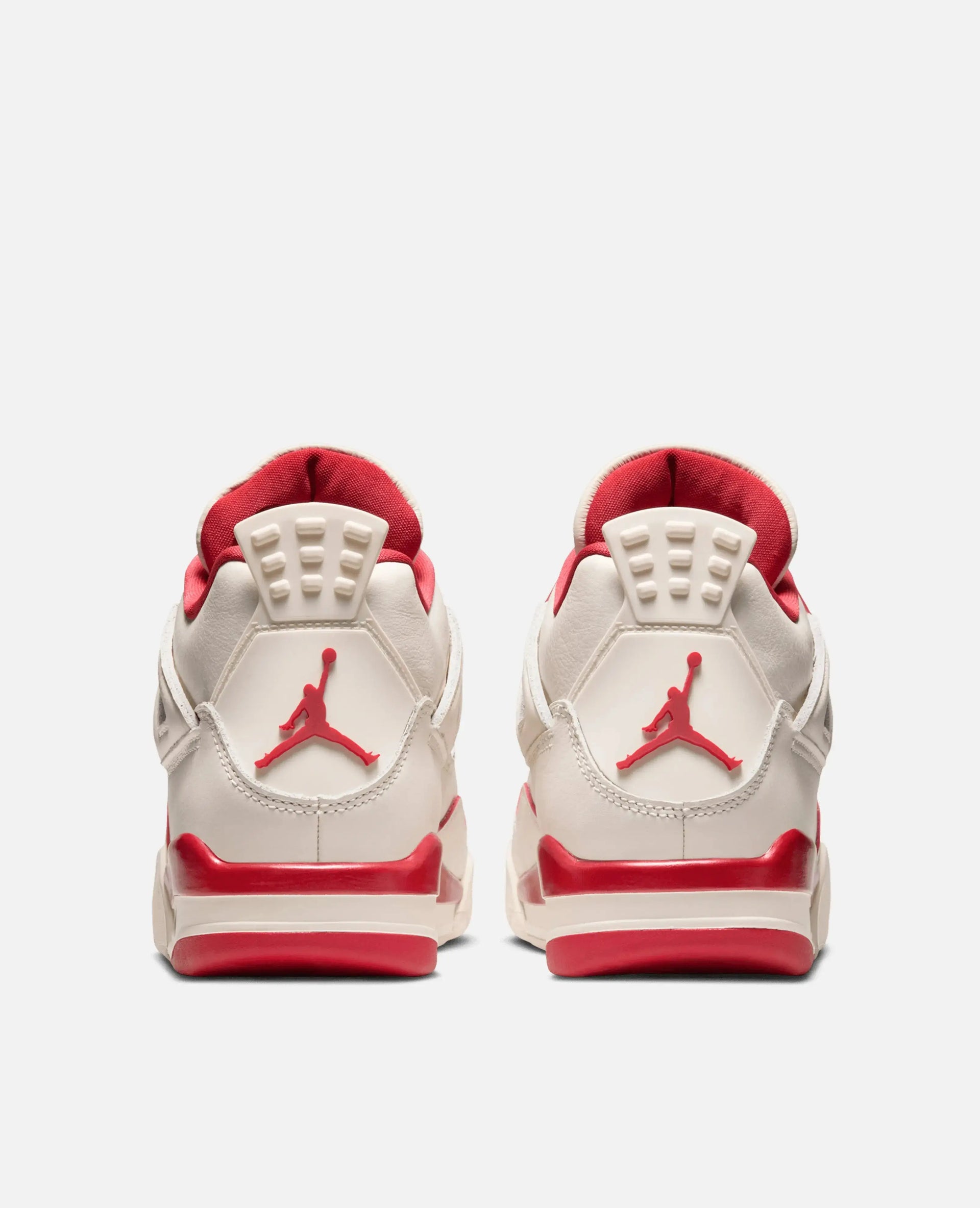 Air Jordan 4 Retro (WMNS) "Valentine's Day" (Pale Ivory/Sierra Red-Tough Red) Jordan