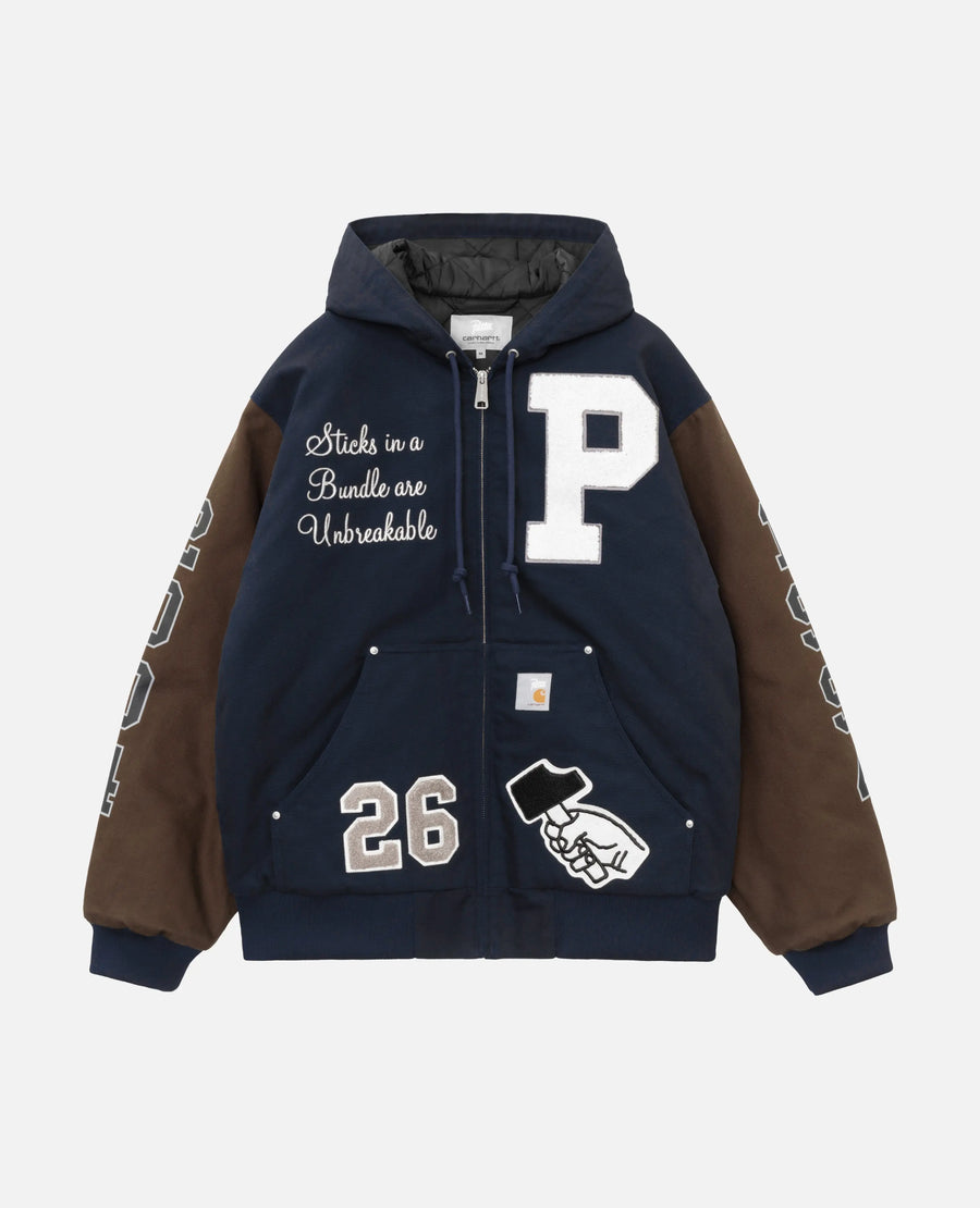 Patta x Carhartt OG Active Jacket (Dark Navy/Tobacco) Patta x Carhartt