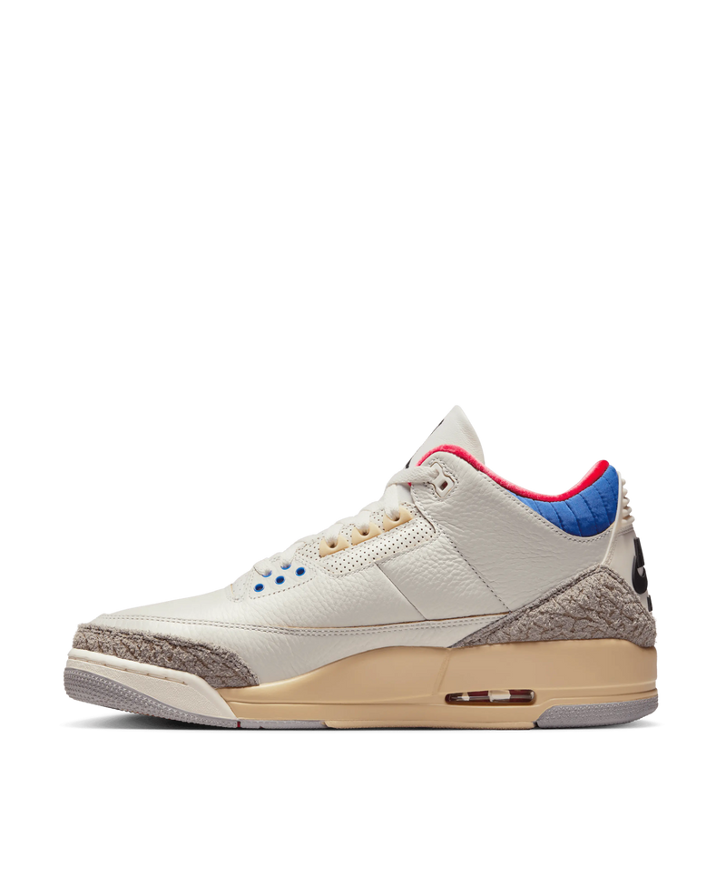 Nike Air Jordan 3 Retro OG Sp (White/Black-Sport Royal-Challange Red) Jordan