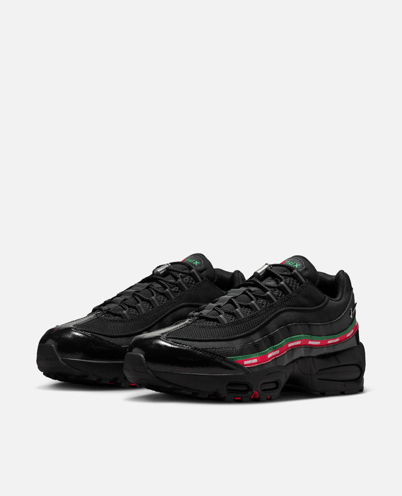 Nike Air Max 95 x Undefeated (Black/Metallic Silver-Gorge Green) Nike
