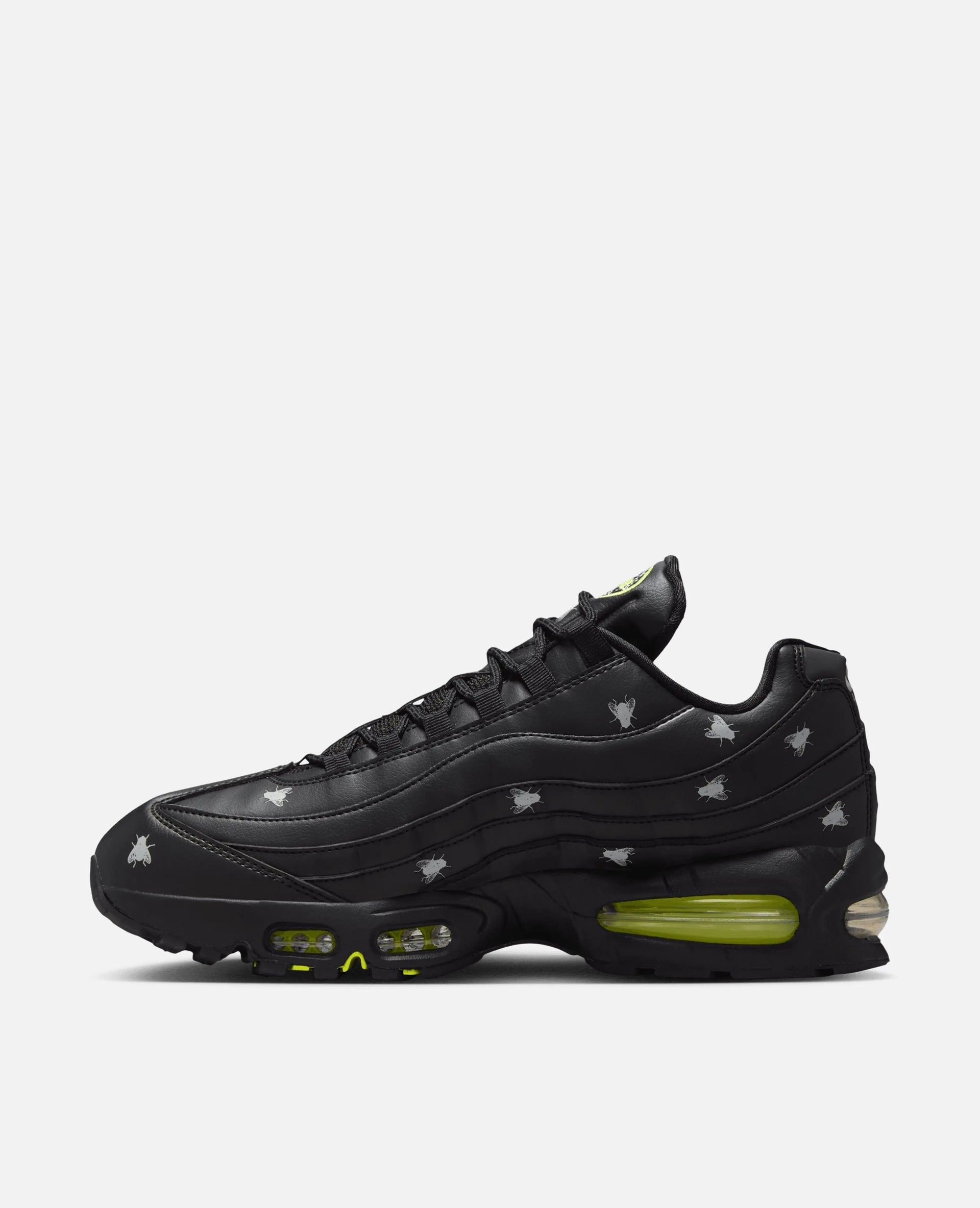 Nike Air Max 95 Premium (Black/Neon Yellow-Black-MTLC Dark Grey) Nike
