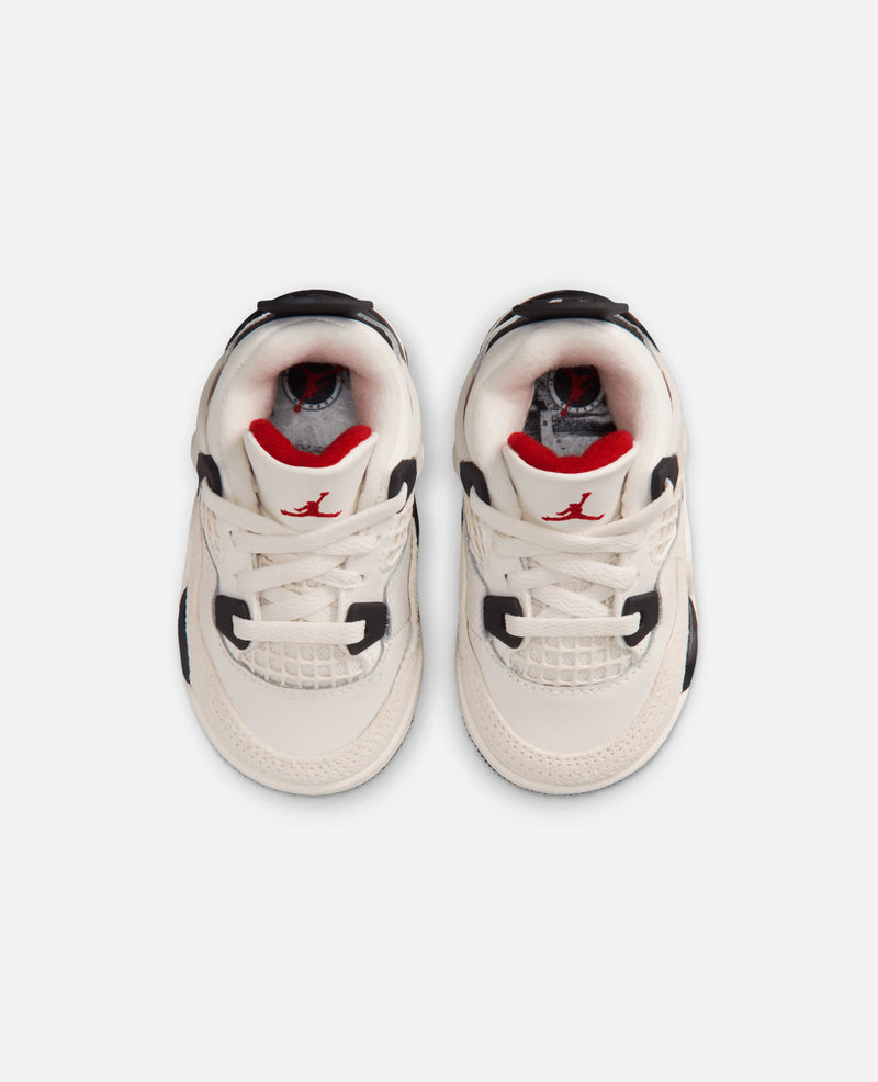 Air Jordan 4 Retro TD (WHITE/MED SOFT PINK-HALF BLUE) Jordan