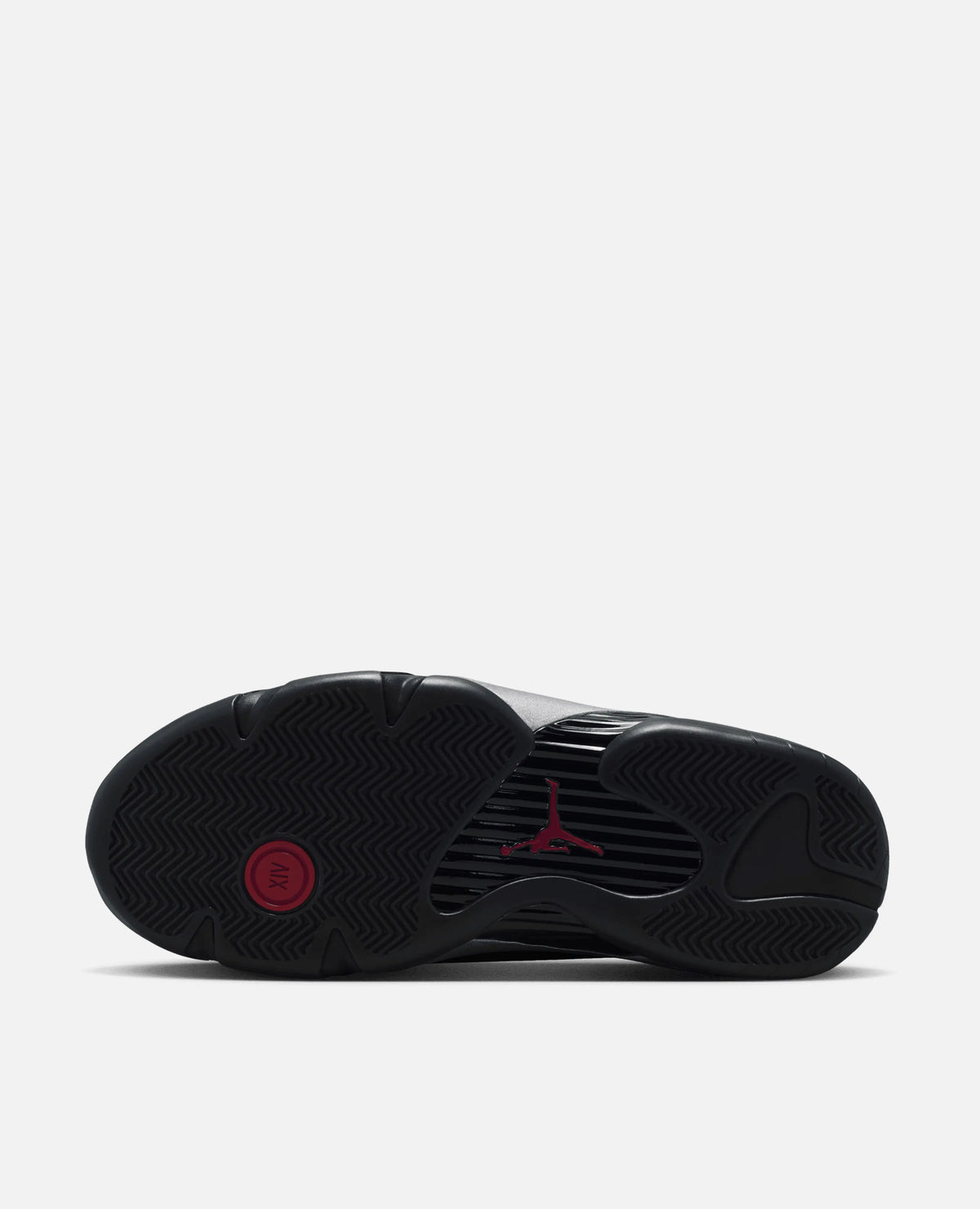 Nike Air Jordan 14 Retro Mule "Mowalola" (Black/metallic Silver-burnt red) Nike