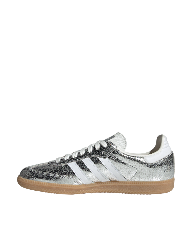 adidas Samba OG WMNS (Silver Metallic/Cloud White/Core White)