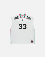 adidas Chavarria Basketball Jersey (Off White/Black)