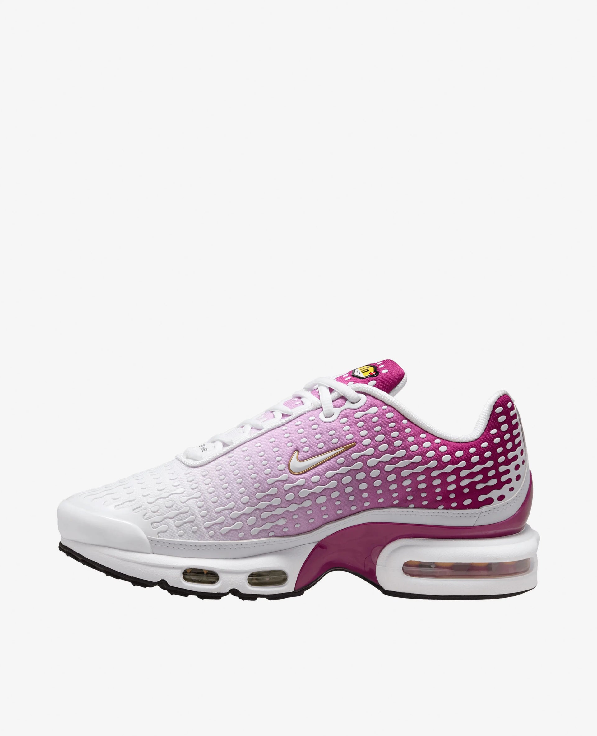 Nike Air Max Plus VII (Raspberry Red/White-Metallic Gold-Black) Nike