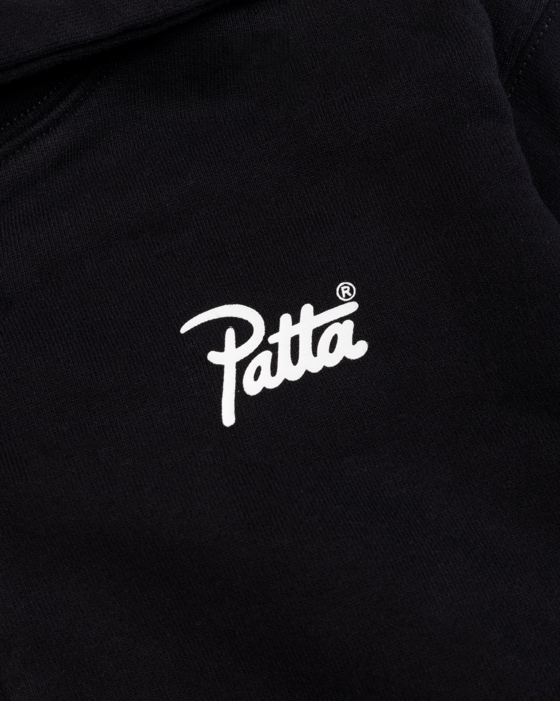 Patta Kids Zip-Up Hooded Sweater (Black)