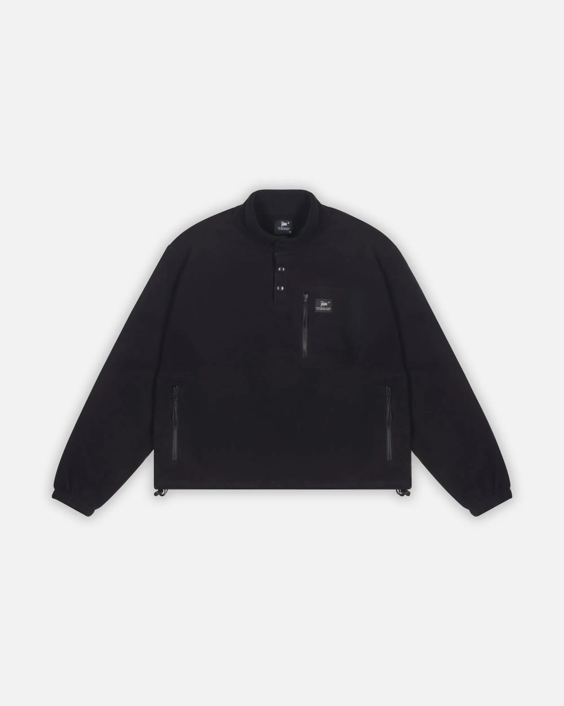 Patta Sherpa Fleece Overhead (Black) Patta