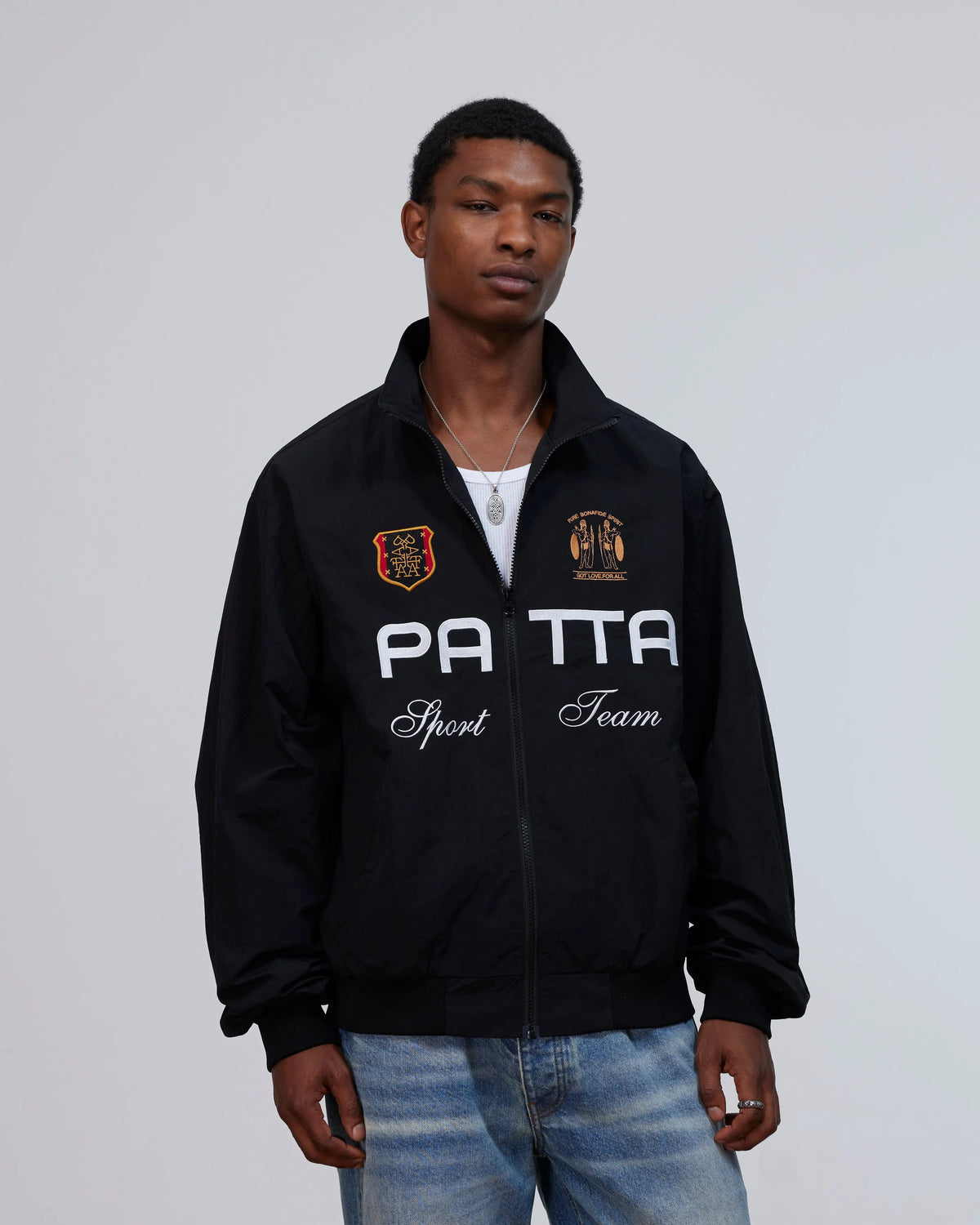 Patta Racing Team Track Jacket (Black) Patta
