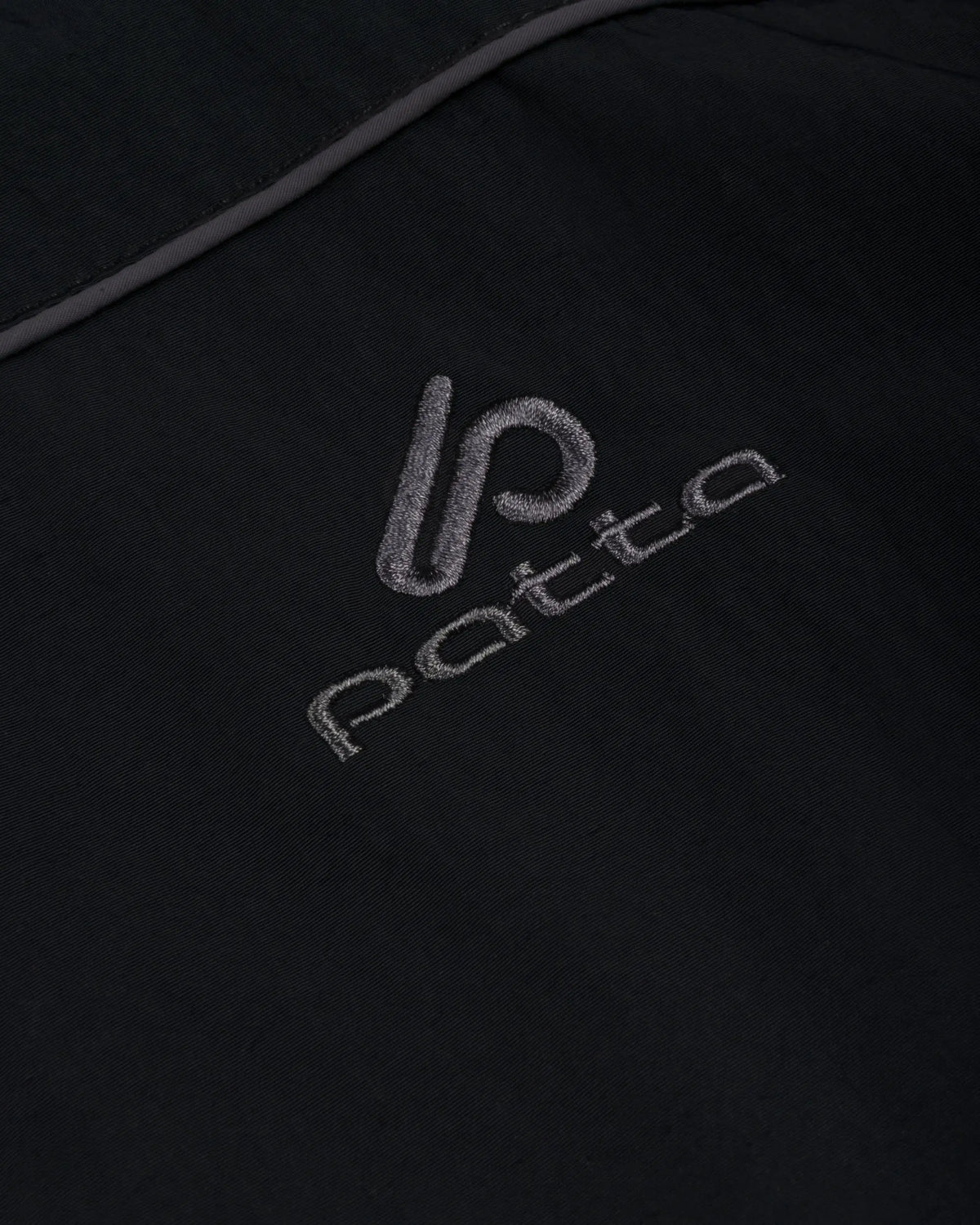 Patta Panelled Track Top (Black) Patta