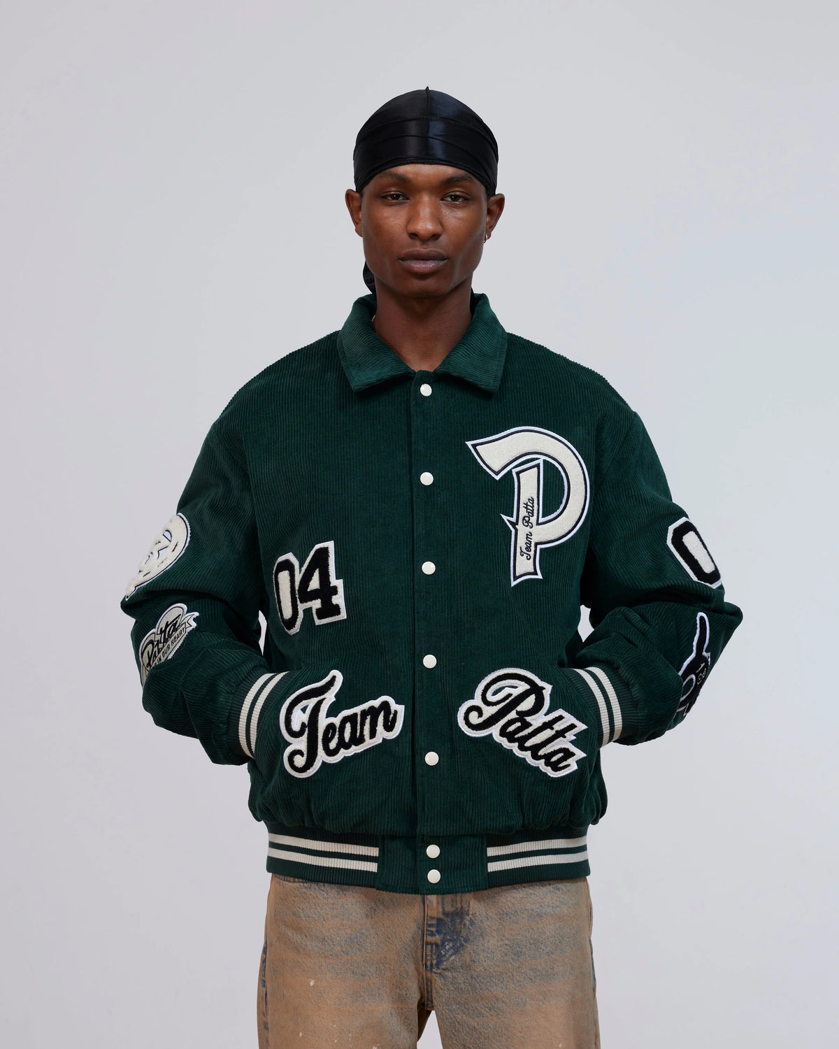 Patta Corduroy Bomber Jacket (Demitasse) Patta