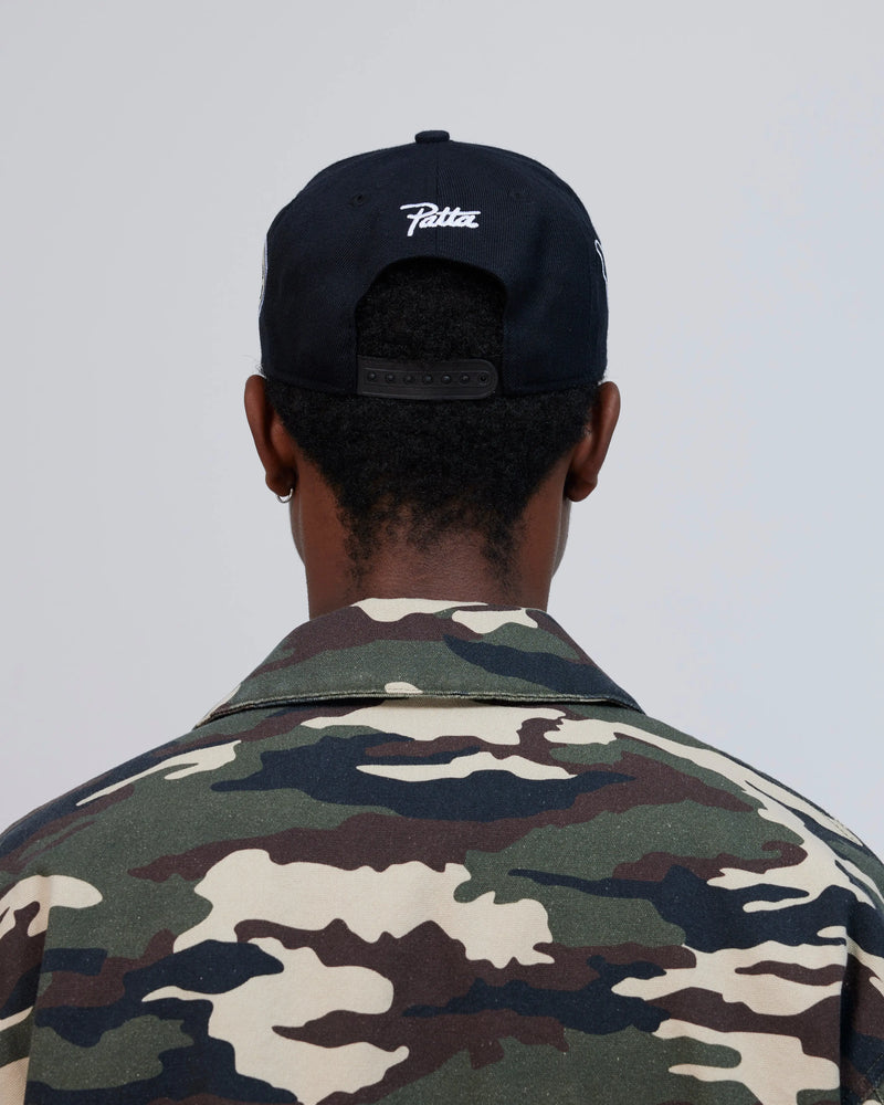 Patta Lucky 13 Snap Back Cap (Black) Patta