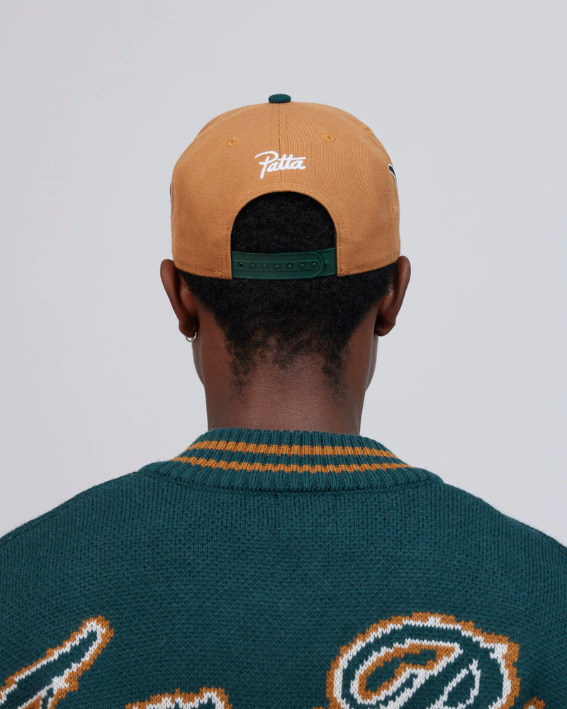 Patta Lucky 13 Snap Back Cap (Buckthorn Brown) Patta