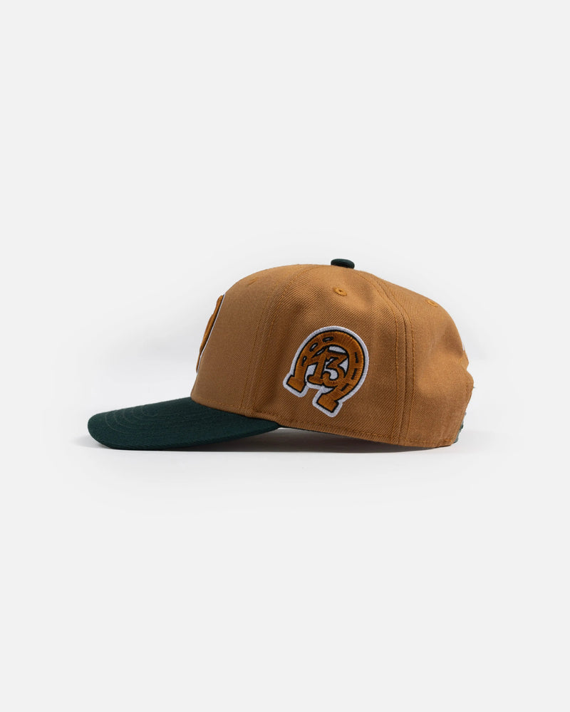 Patta Lucky 13 Snap Back Cap (Buckthorn Brown) Patta