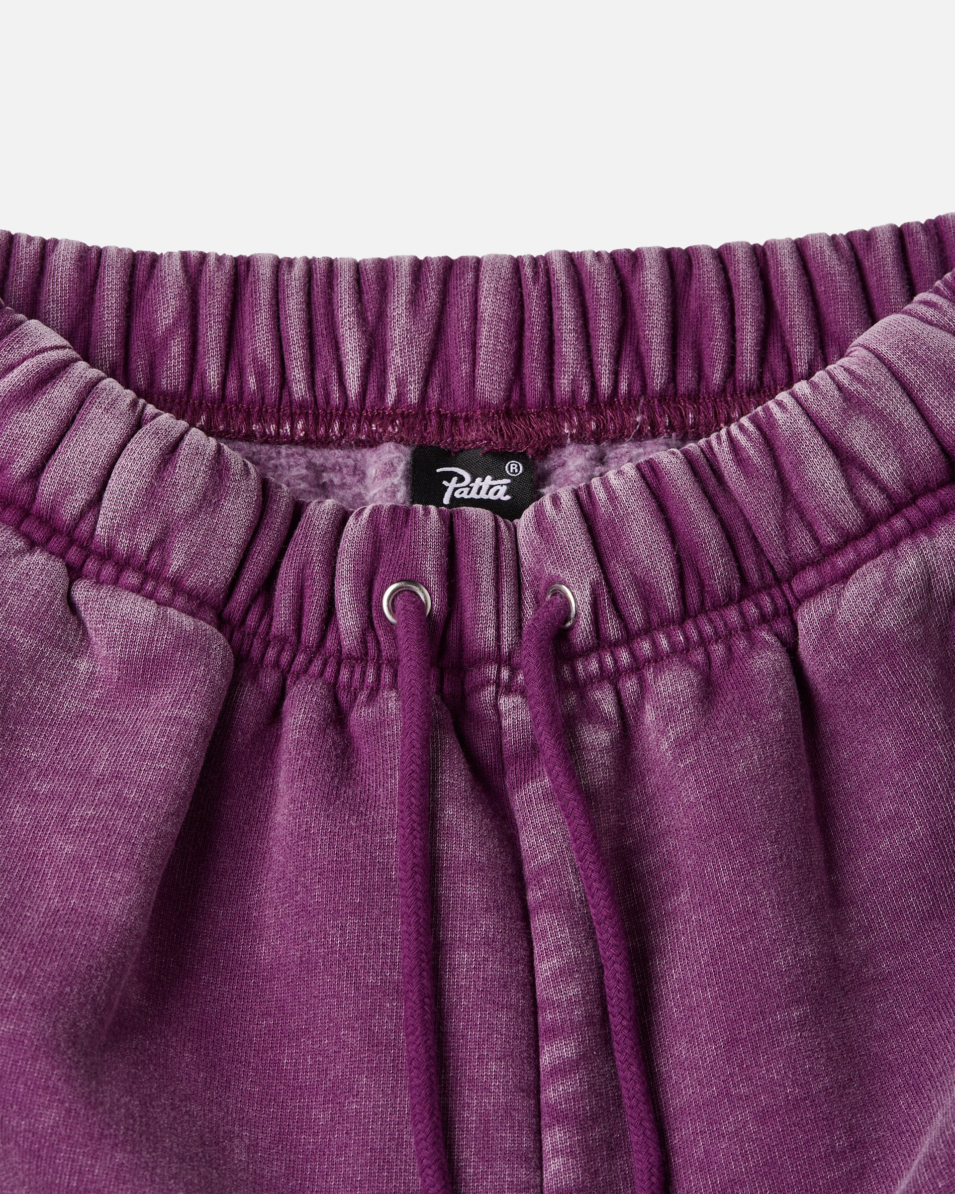 Patta Femme Acid Wash Jogging Pants (Dark Purple )