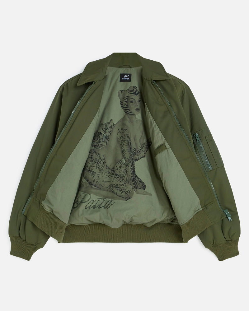 Patta Jet Bomber Jacket (Deep Depths) Patta