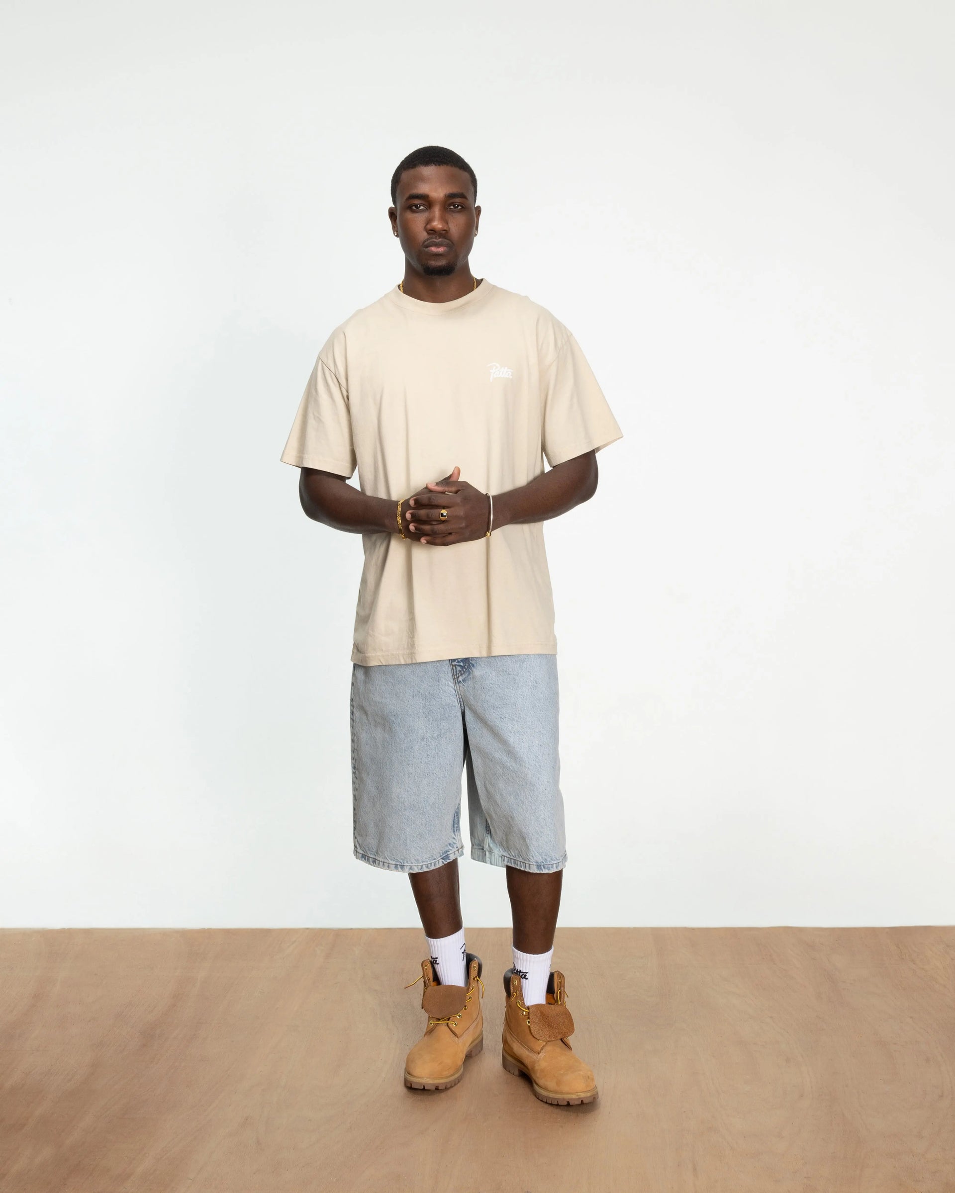 Patta Croco T-shirt (Oatmeal) Patta