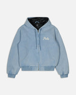 Patta Peace Canvas Hooded Jacket (Light Blue Denim) Patta