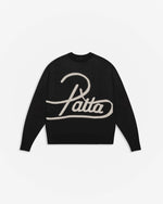 Patta Hearted Jumper (Black) Patta
