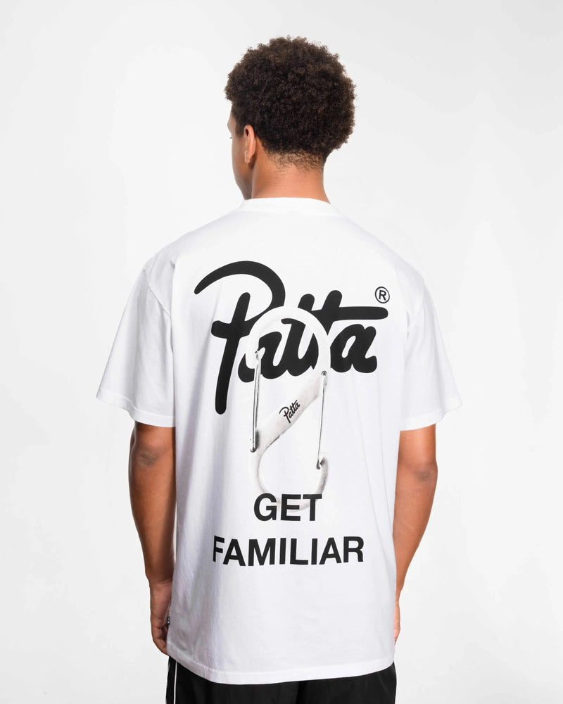Patta Get Familiar T-Shirt (White) Patta