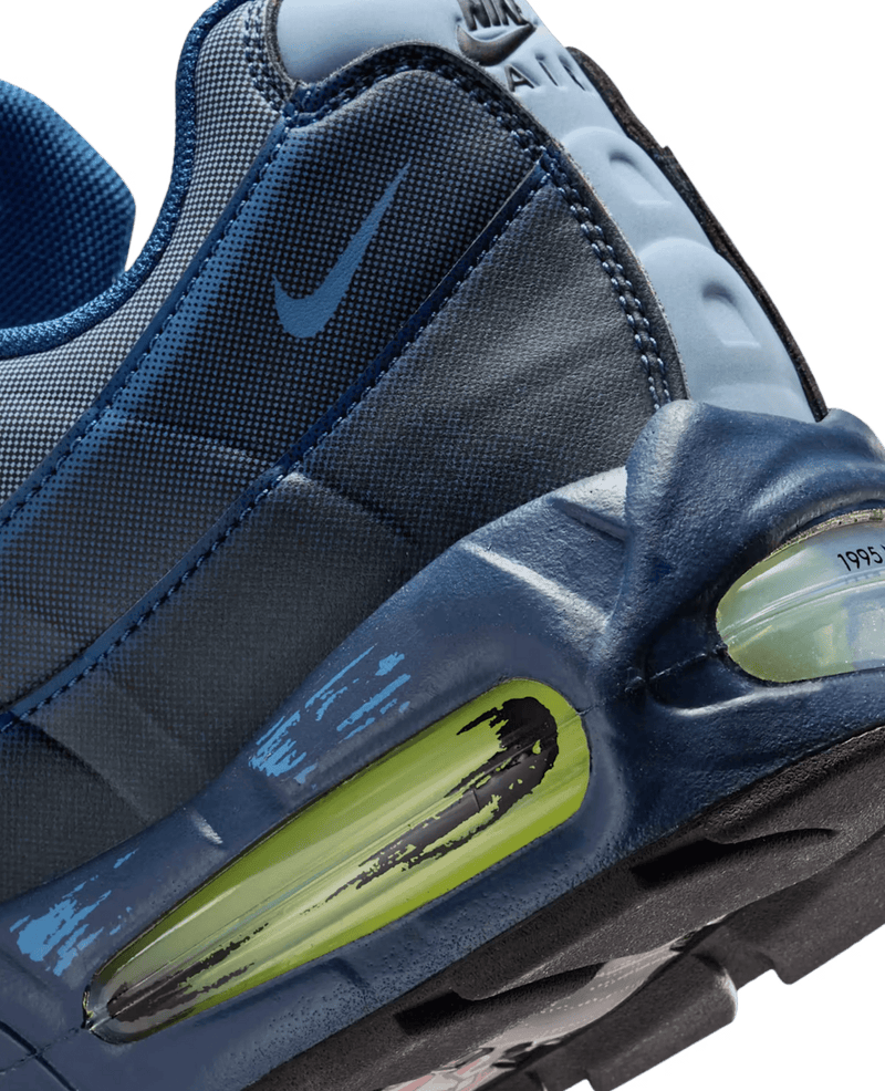 Nike Air Max 95 OG (Psychic Blue/Mystic Navy - Stone Blue - Volt) - Patta