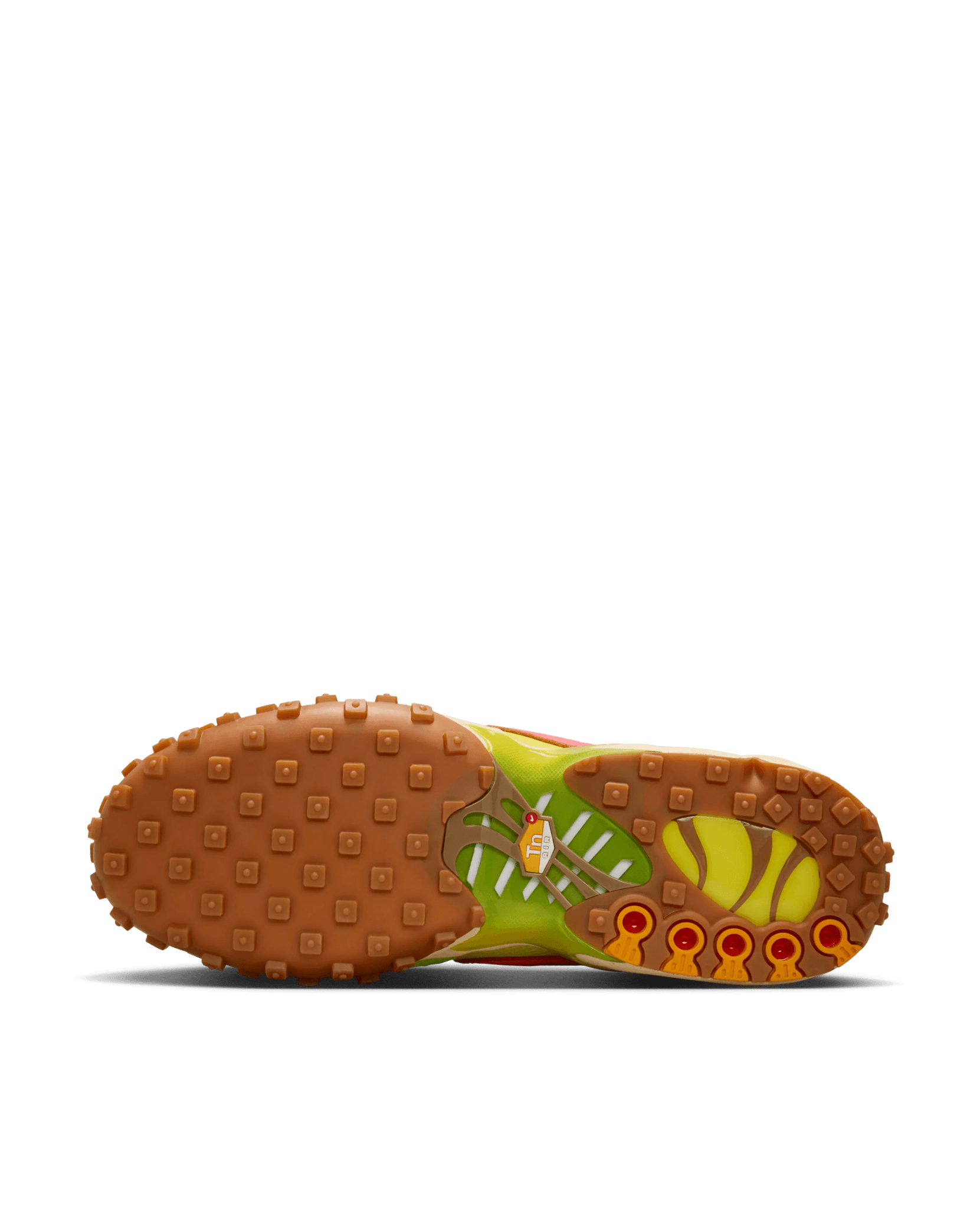 Nike Air Max Waffle SP (Electrolime/Flash Crimson - Gum Med Brown) - Patta