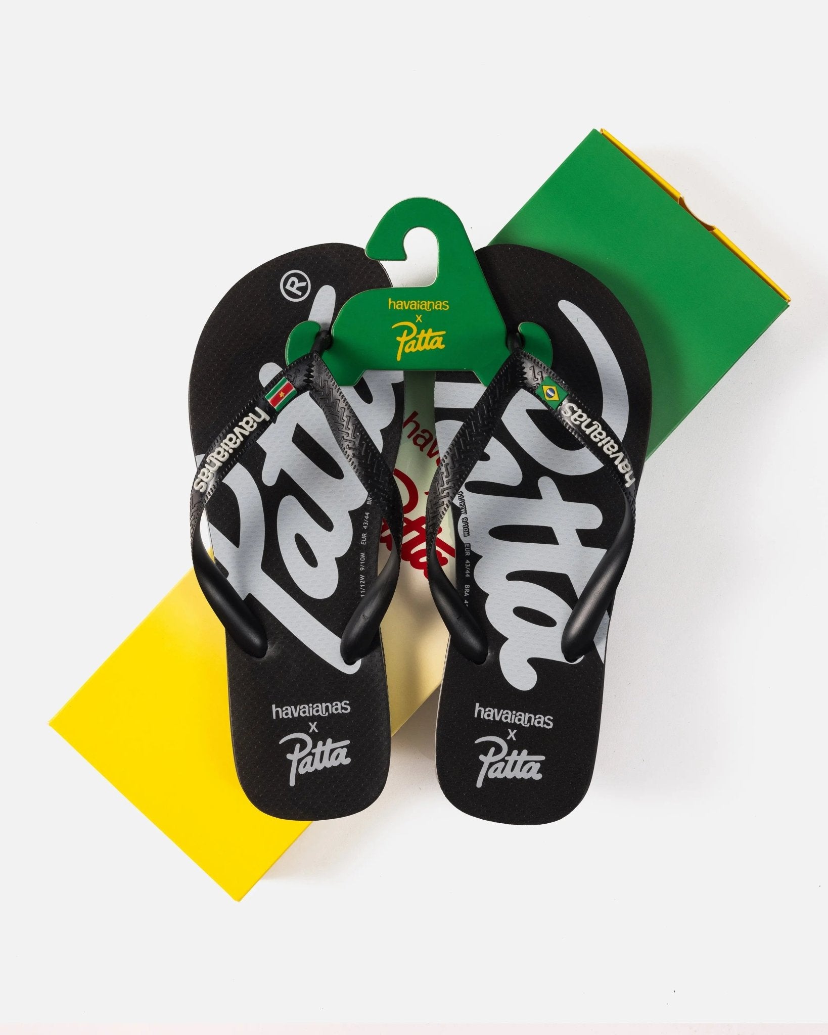 Patta x Havaianas Top (Black) - Patta
