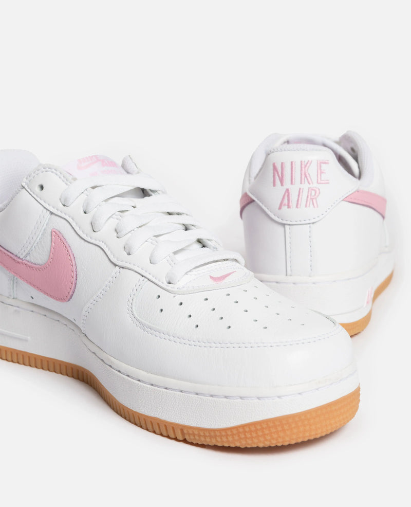 Nike Air Force 1 Low Retro (White/Pink-Gum Yellow-Metallic Gold) Nike