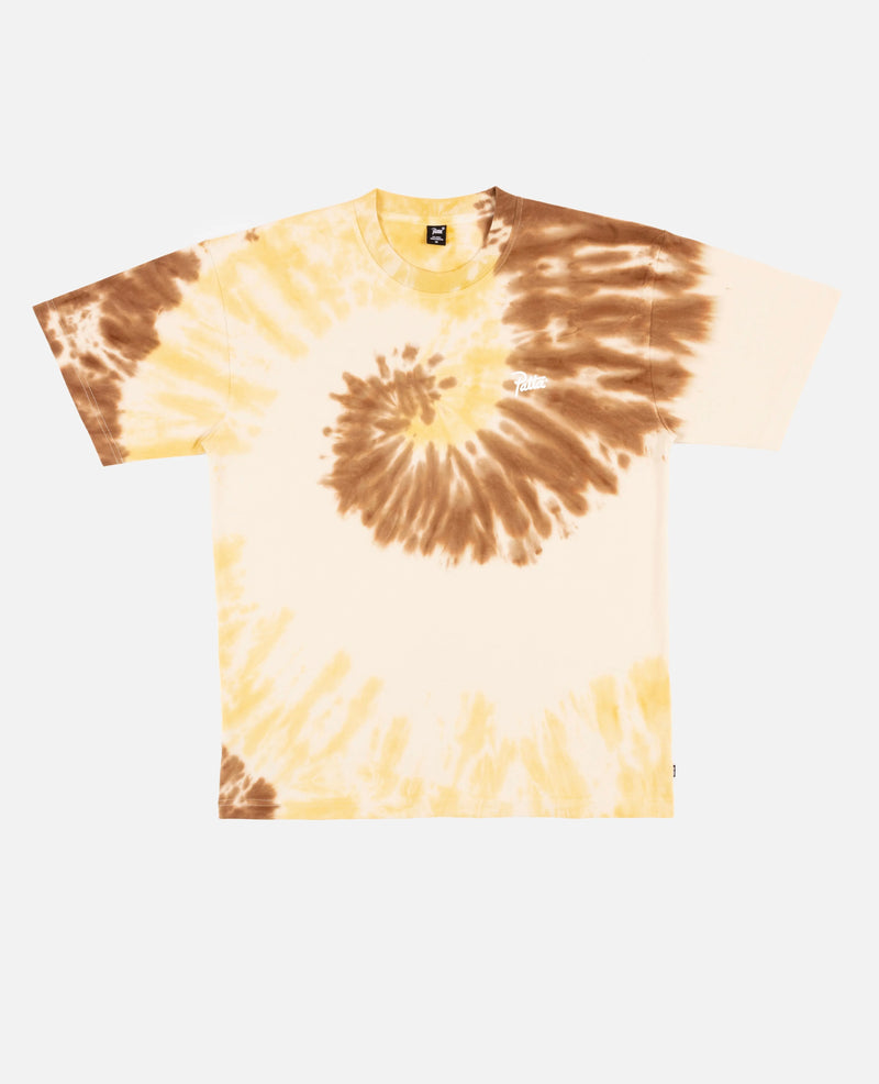 Patta Tie Dye Swirl T-Shirt (Tapioca) Patta